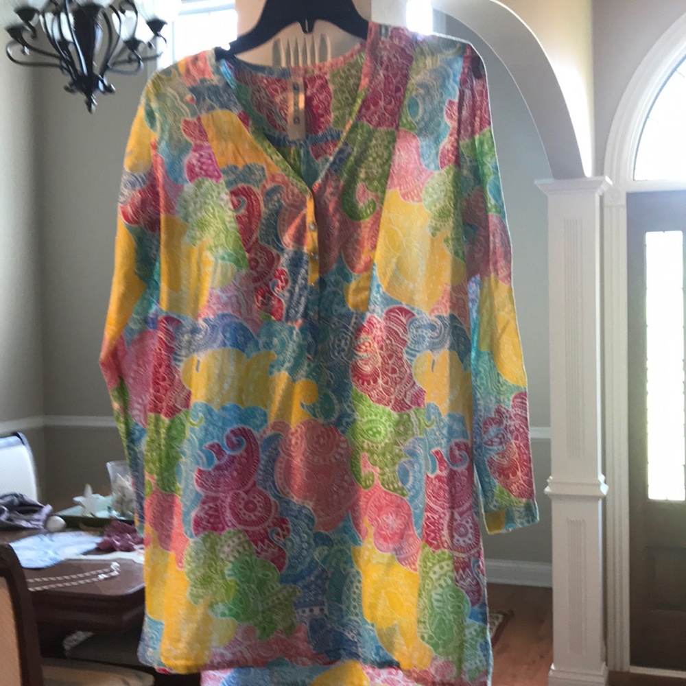 Cute blouse or swim cover